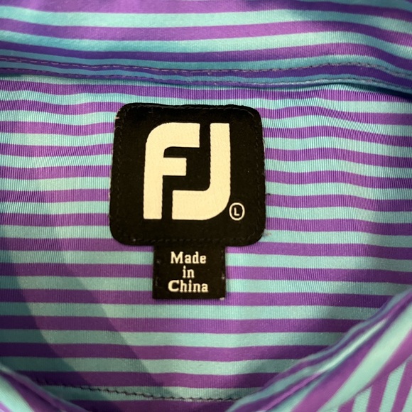 FootJoy men’s large golf shirt. - Picture 3 of 4